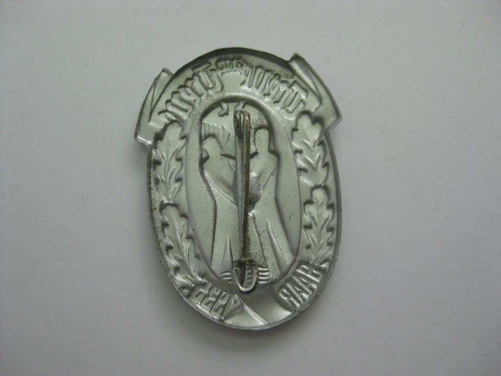 Abzeichen Deutsch ist die Saar Treue um Treue 1935