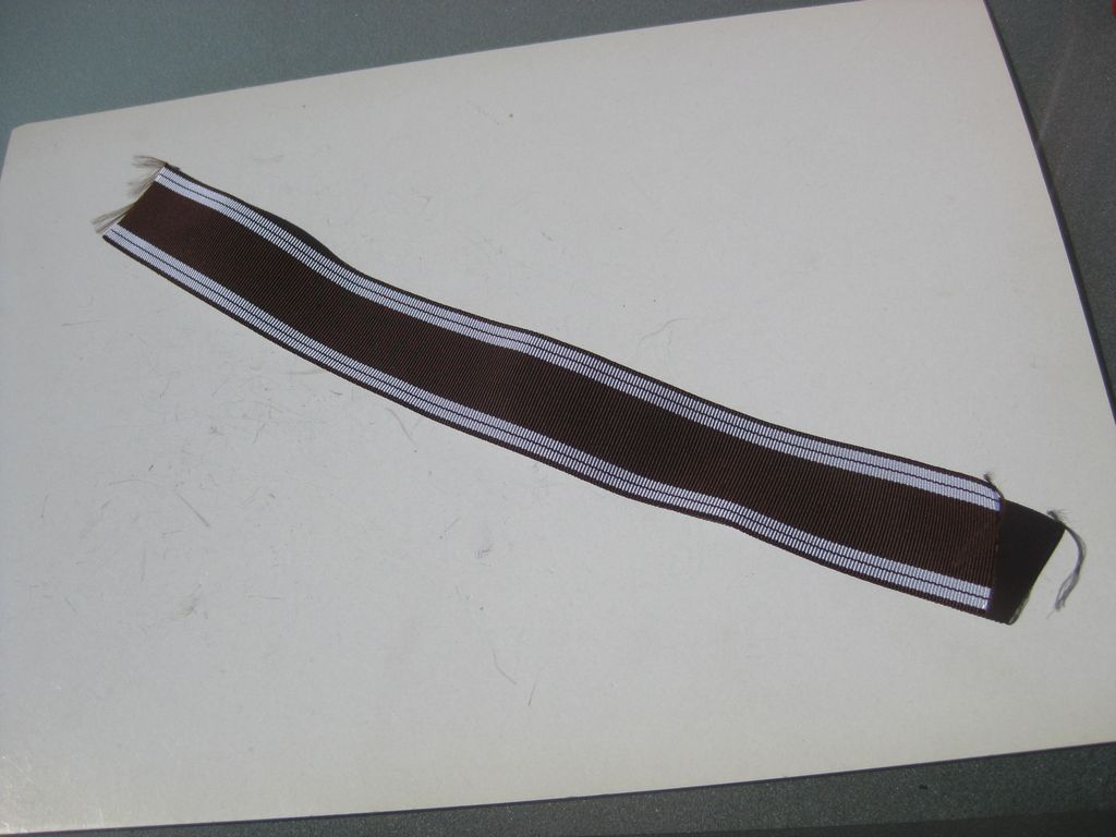 Ordensband UV-positiv zur NSDAP Partei Dienstauszeichnung 10 Jahre