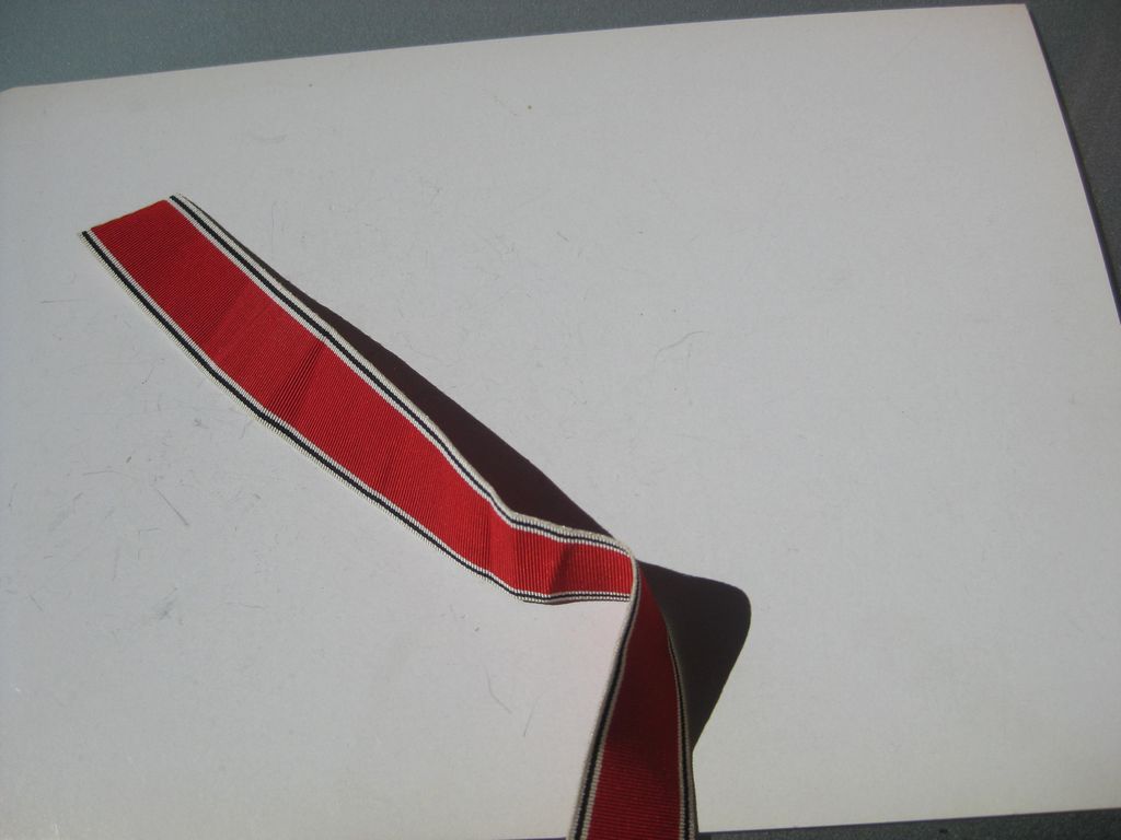 Ordensband UV-positiv zur Medaille 13.März 1938 Österreichmedaille Einmarschmedaille