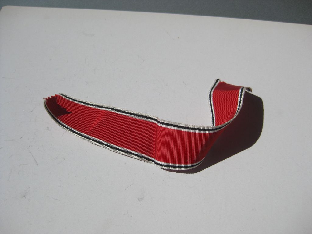 Ordensband UV-positiv zur Medaille 13.März 1938 Österreichmedaille Einmarschmedaille