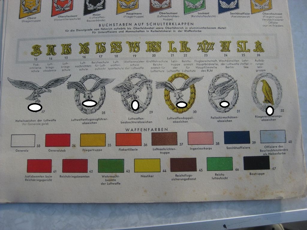 Uniform und Dienstgradabzeichen der Wehrmacht auf !!!! holländisch / niederländisch !!!!!! SEHR SELTEN