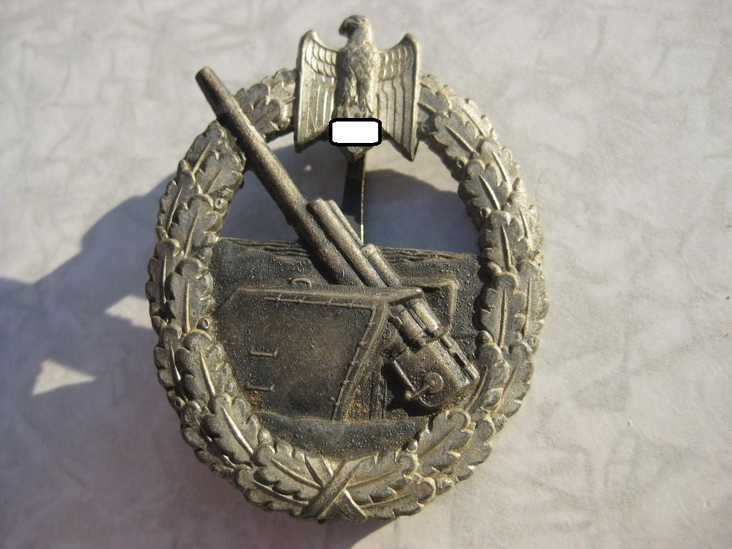 Marineartillerie Kriegsabzeichen / Schwerin  Berlin