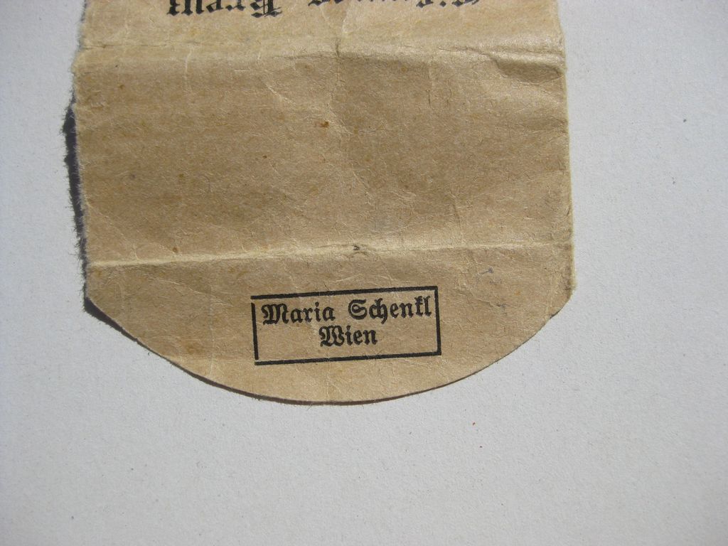Eisernes Kreuz 2.Klasse in Verleihungstüte (EK2/39) Hersteller: Maria Schenkl in Wien EXTREM SELTEN !!