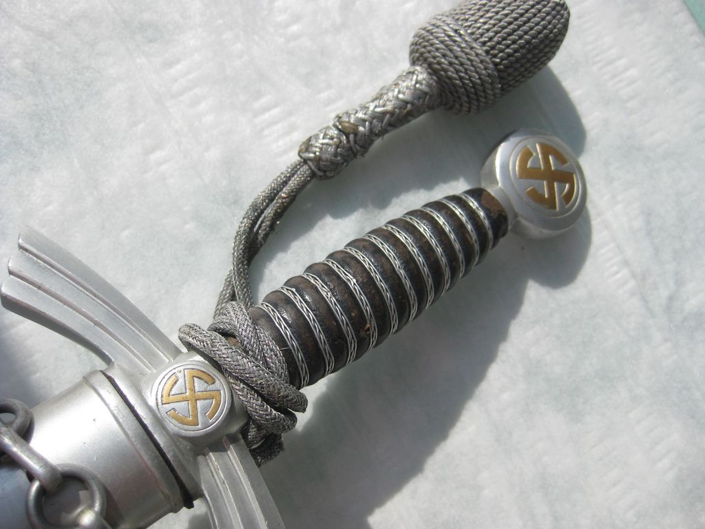 Offiziersdolch / Luftwaffe / Luftwaffendolch / WEHRMACHT Borddolch Fliegerdolch 1.Modell