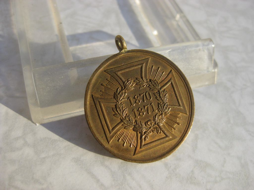 Medaille KDM Kriegsdenkmünze 1870-71 für Kämpfer