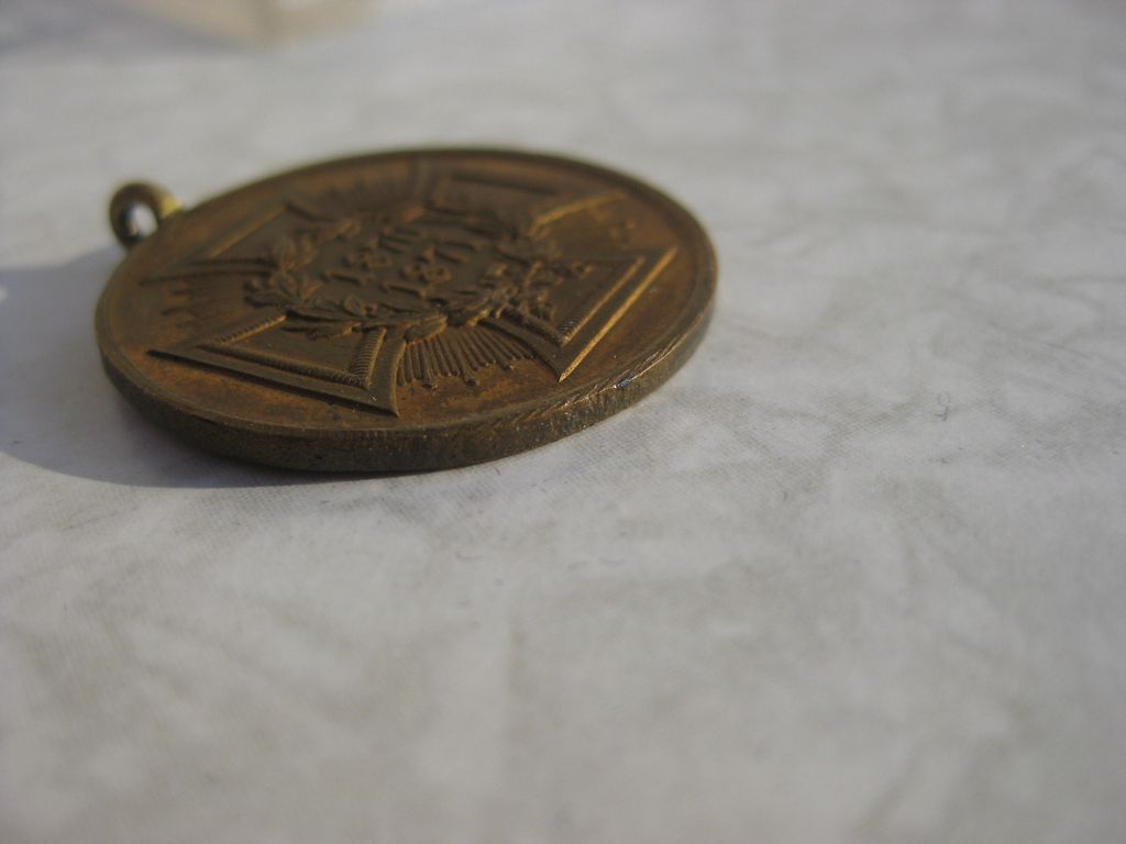 Medaille KDM Kriegsdenkmünze 1870-71 für Kämpfer SPANGENSTÜCK