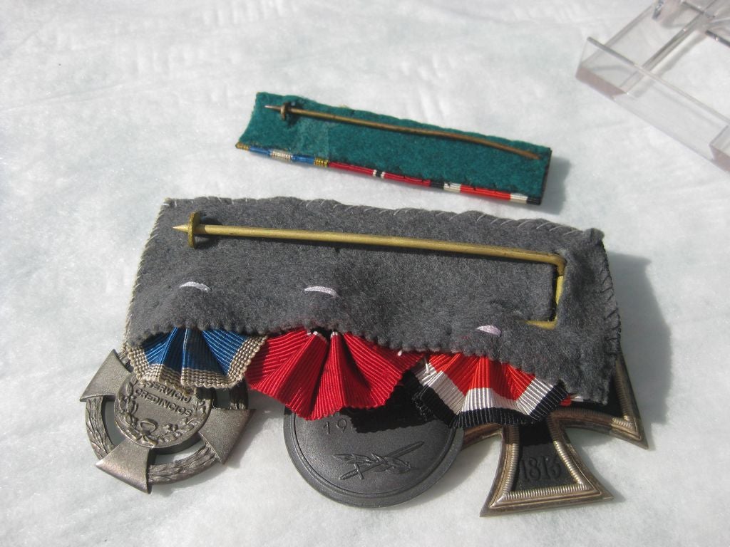 3er Ordensspange Eisernes Kreuz (EK2/39) Ostmedaille Medaille Winterschlacht im Osten 1914/42 Rumänien Verdienstkreuz  rumänischer Orden mit Feldspange