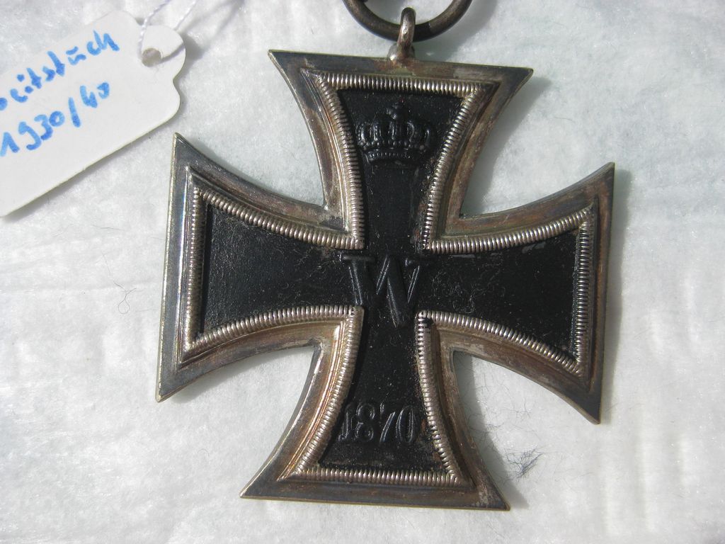 Eisernes Kreuz 2.Klasse 1870 (EK2/70) Variante / Spangenstück Orden Kaiserreich
