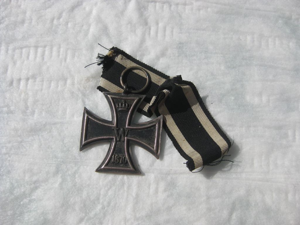 Eisernes Kreuz 2.Klasse 1870 (EK2/70) Verleihungsstück Orden Kaiserreich