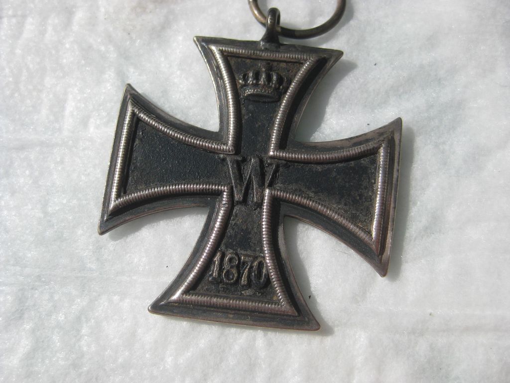 Eisernes Kreuz 2.Klasse 1870 (EK2/70) Verleihungsstück Orden Kaiserreich