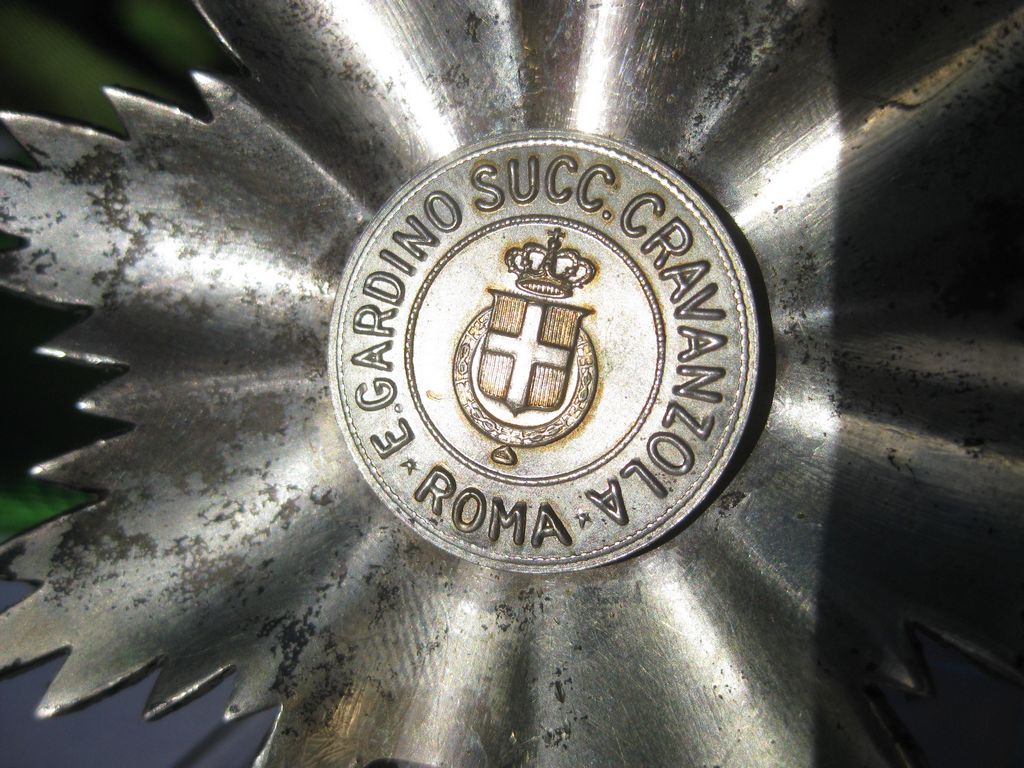 italienisches Großkreuz mit Bruststern Heiliger Lazarus ITALIEN 1868 - 1946 Orden Ehrenzeichen echtes GOLD !!!!