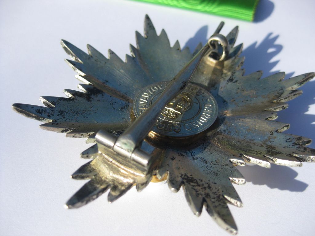 italienisches Großkreuz mit Bruststern Heiliger Lazarus ITALIEN 1868 - 1946 Orden Ehrenzeichen echtes GOLD !!!!