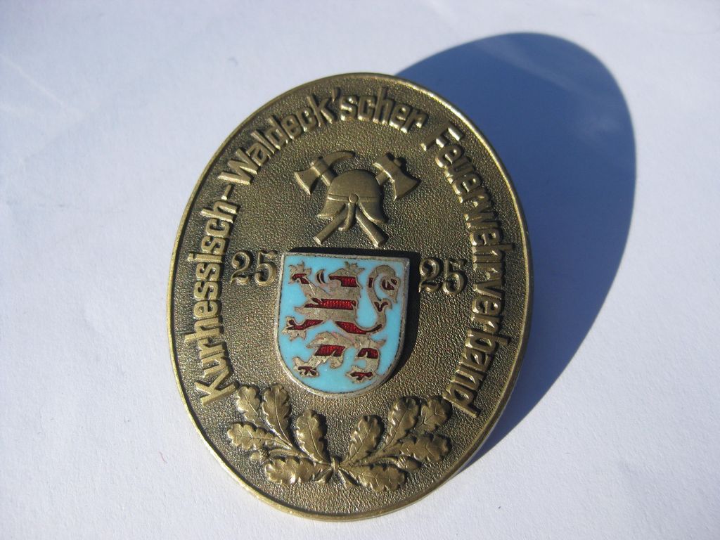 Orden Ehrenzeichen für Verdienste Feuerwehr Waldeck / Hessen