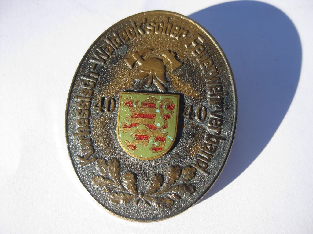 Orden Ehrenzeichen für Verdienste Feuerwehr Waldeck / Hessen