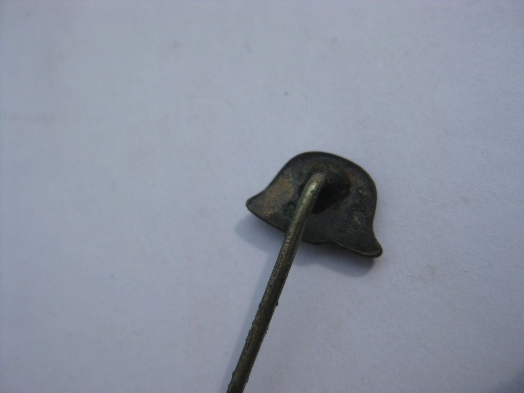 Mitgliedsabzeichen Kriegerbund Stahlhelmbund / Bund der Frontsoldaten 1.Form bis 1926 !! echt SILBER