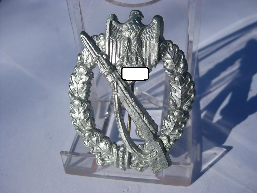 Infanteriesturmabzeichen in Silber (ISA) Seltene Variante Hymmen