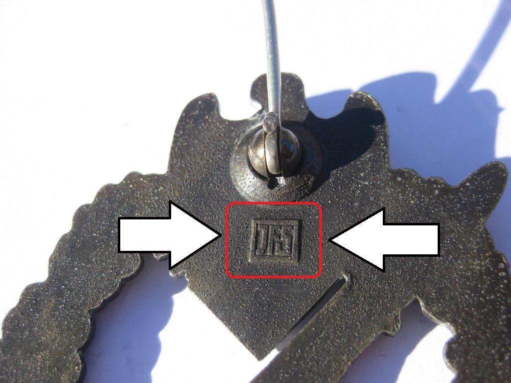 Infanteriesturmabzeichen in Bronze (ISA) von Feix &amp; Söhne