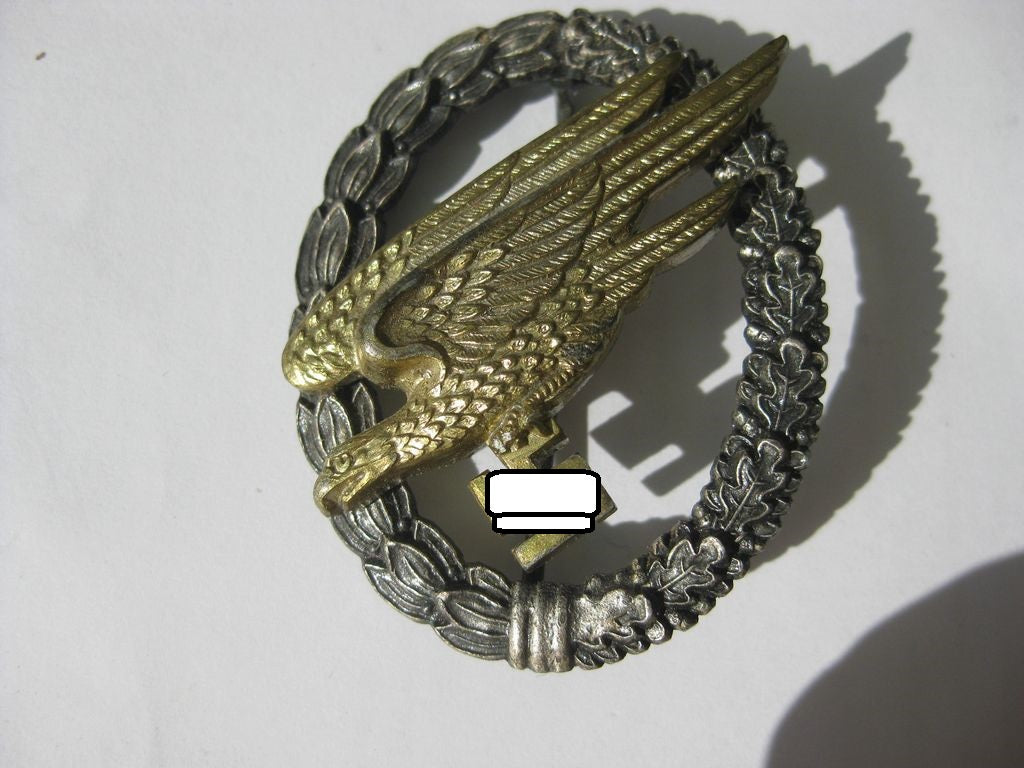 Fallschirmschützenabzeichen Fallschirmjägertruppe OSANG / Dresden Wehrmacht