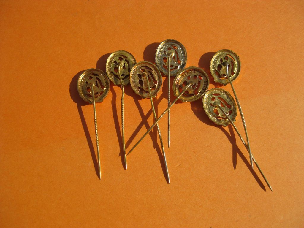 Miniatur Sportabzeichen in Gold Deutscher Sportbund (DSB)