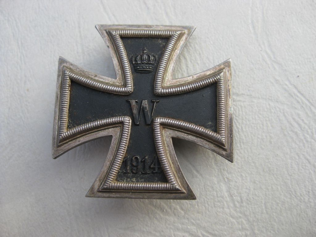 Eisernes Kreuz 1.Klasse von 1914 (EK1/14) Hersteller: L/10 DESCHLER &amp; Sohn in München Stück für Offizier in der Wehrmacht