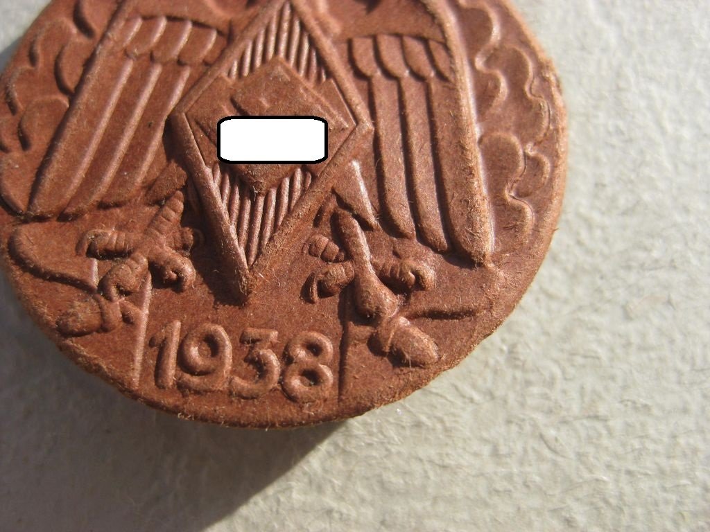 Hitlerjugend (HJ) Abzeichen 1938 MINT CONDITION