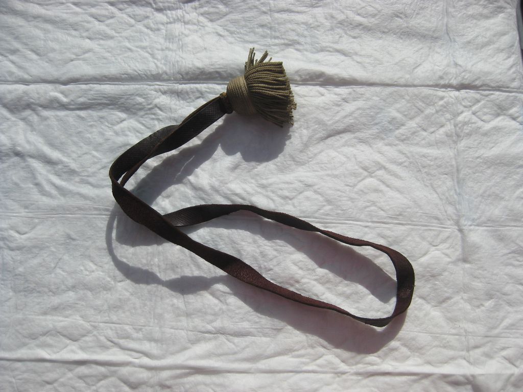 Portepee / Troddel Kompanietroddel Unteroffizier und Mannschaften Kaiserreich Wehrmacht 3.Reich Säbel Degen Bajonett Bayonett Seitengewehr Faschinenmesser