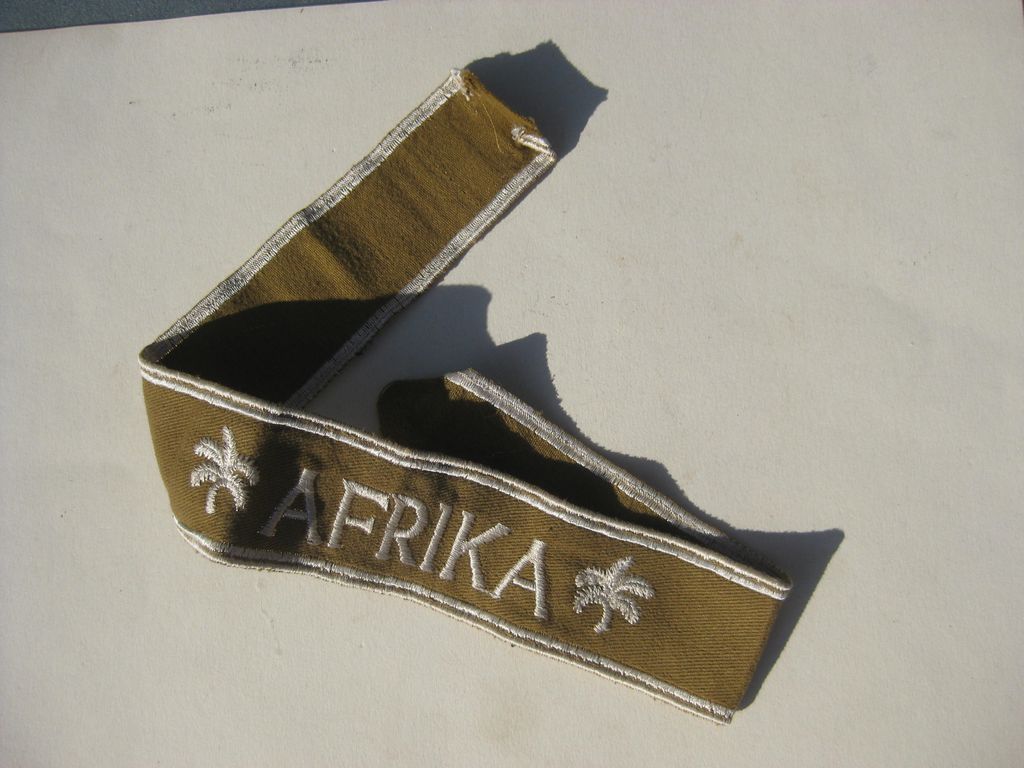 Ärmelband AFRIKA Wehrmacht Afrikaband Orden 3.Reich 2.Weltkrieg
