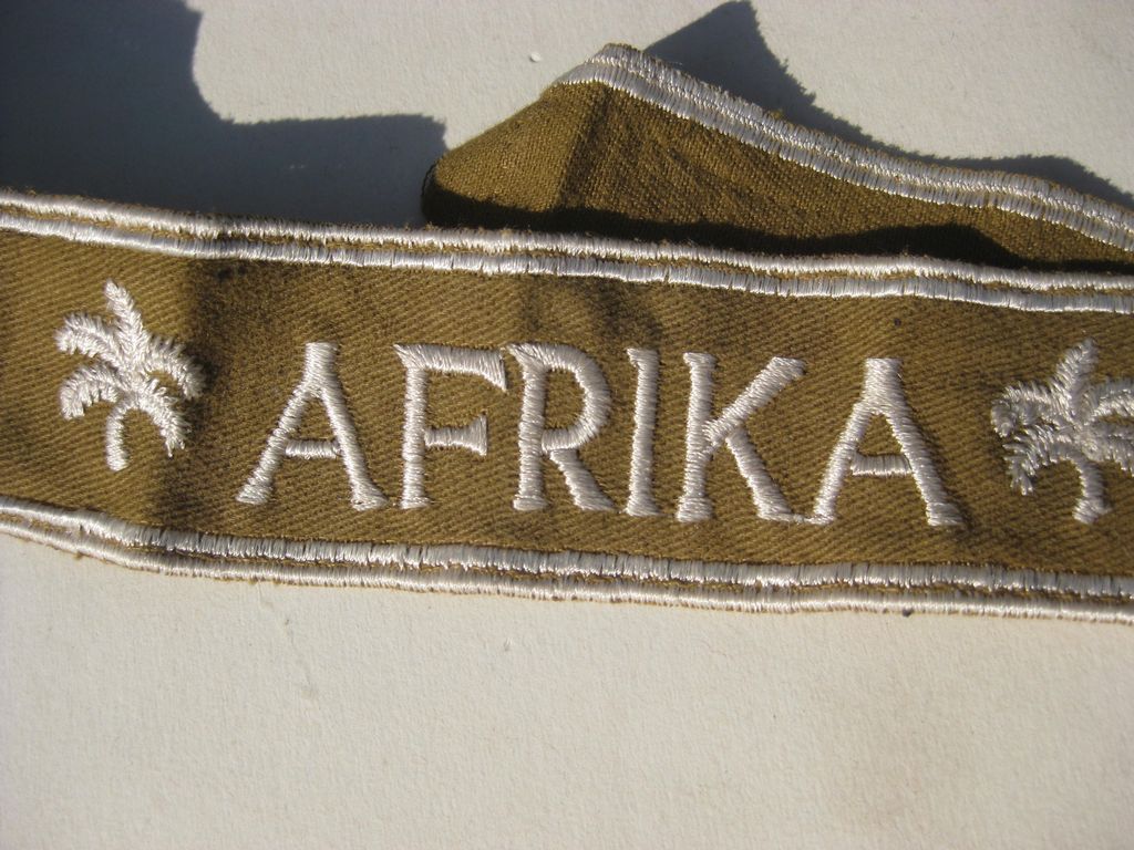 Ärmelband AFRIKA Wehrmacht Afrikaband Orden 3.Reich 2.Weltkrieg