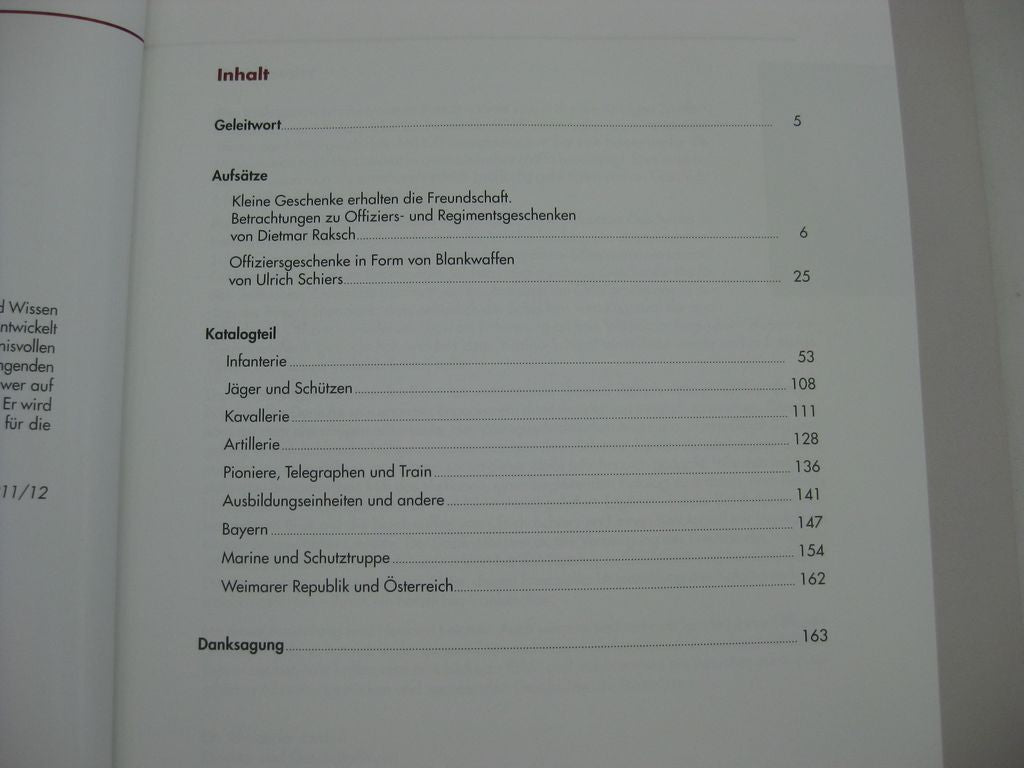 Buch Kleine Geschenke erhalten die Freundschaft Offiziersgeschenke aus zwei Jahrhunderten