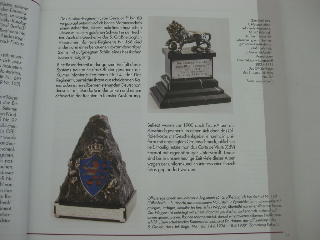 Buch Kleine Geschenke erhalten die Freundschaft Offiziersgeschenke aus zwei Jahrhunderten