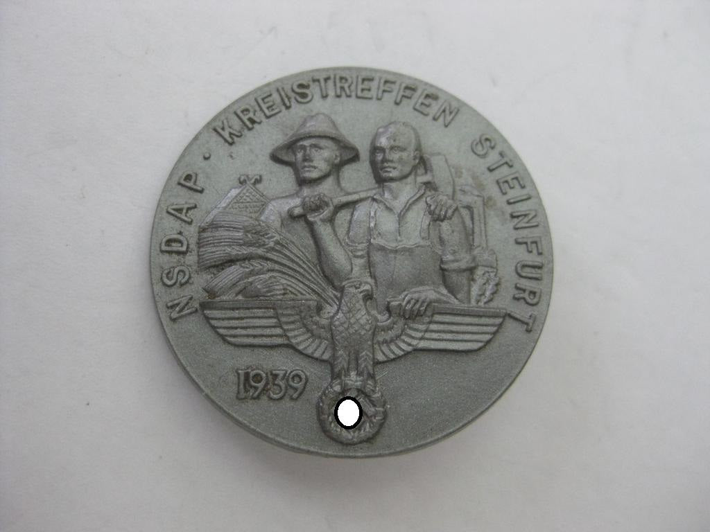 Abzeichen Kreistreffen der NSDAP Steinfurt 1939