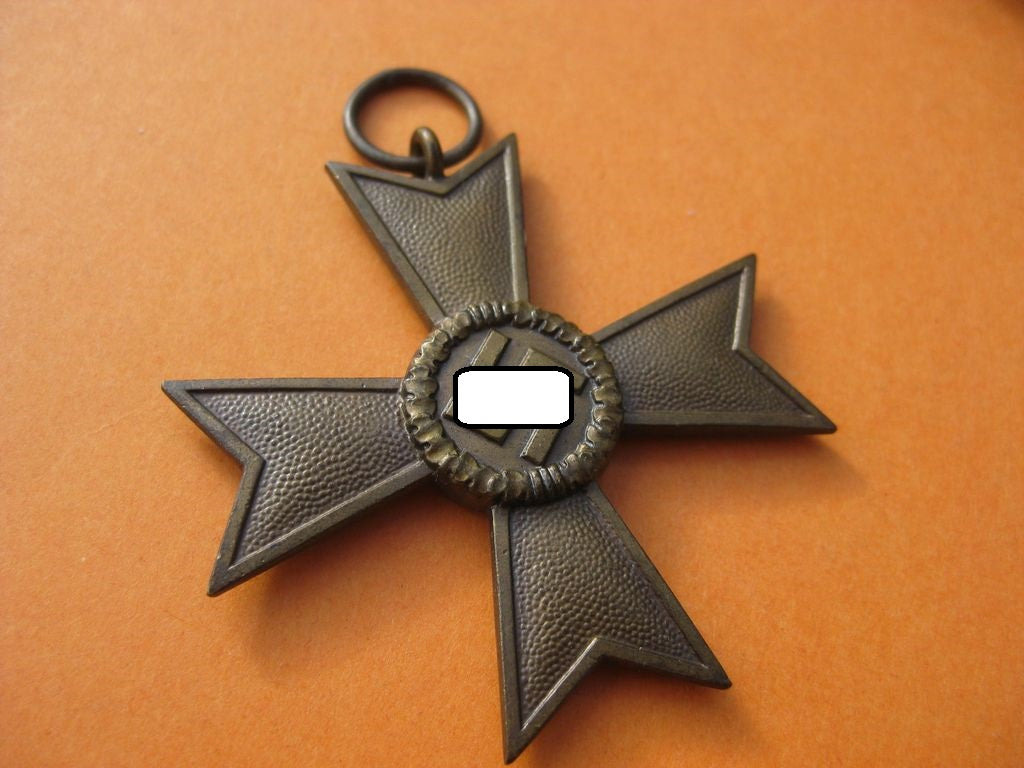 KONVOLUT / Wehrwirtschaftsführerabzeichen mit Miniatur und Kriegsverdienstkreuz 1. Klasse OHNE Schwerter MINT CONDITION