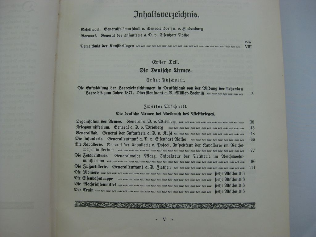 Buch Ehrendenkmal der deutschen Armee und Marine 1914