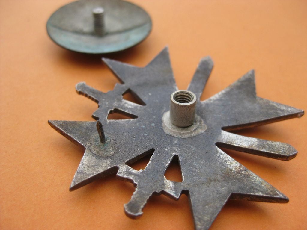 Kriegsverdienstkreuz 1.Klasse mit Schwertern (KVK1/39) an SCHRAUBSCHEIBE