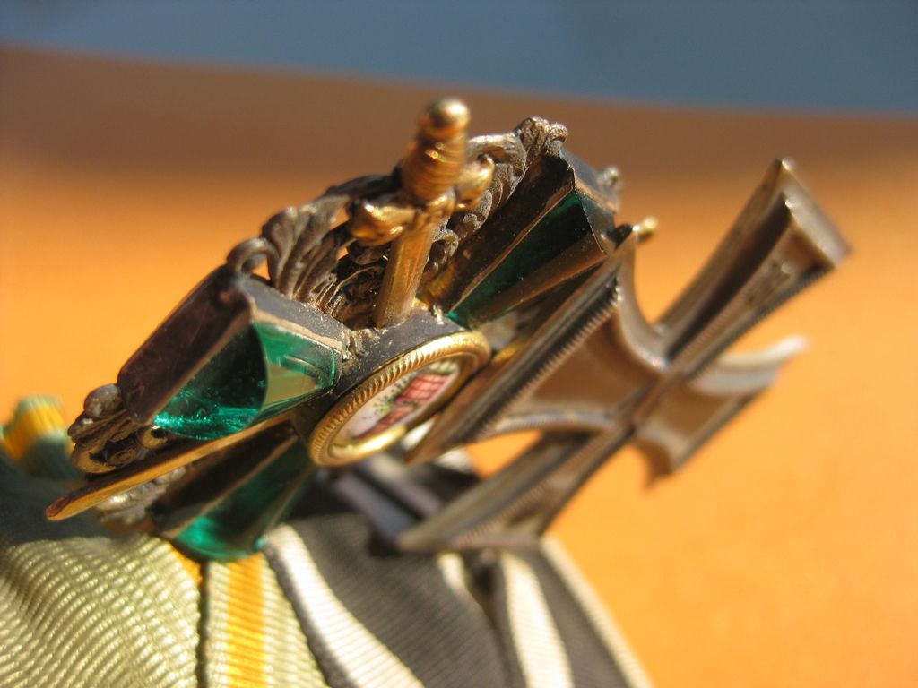 3er Ordenschnalle Ordensspange Eisernes Kreuz 2.Klasse 1914 (EK2/14) Baden Ritterkreuz mit Schwertern vom Zähringer Löwen  Ehrenzeichen Auszeichnung Kaiserreich