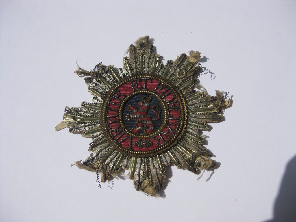 Bruststern Orden vom goldenen Löwen 1813  1815 Orden Ehrenzeichen Verdienstkreuz Medaille Hessen-Cassel