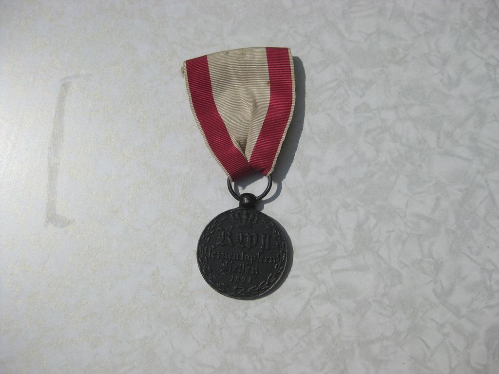 Nichtkämpfer 1813  1815 Orden Ehrenzeichen Verdienstkreuz Medaille Hessen-Cassel