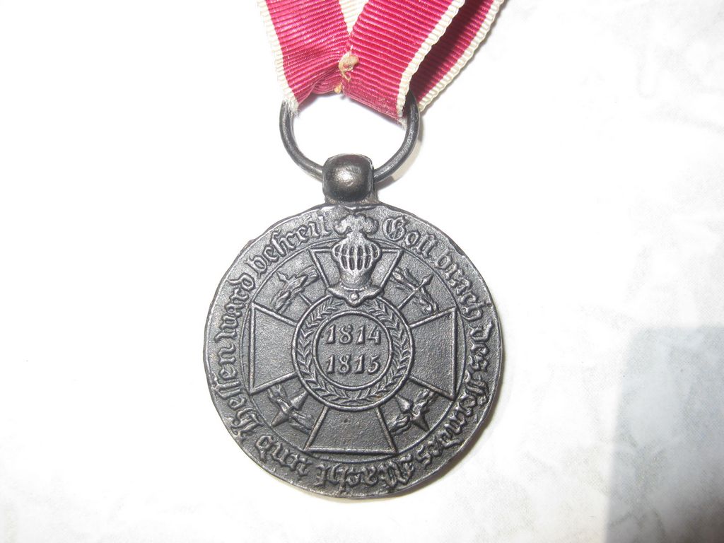 Nichtkämpfer 1813  1815 Orden Ehrenzeichen Verdienstkreuz Medaille Hessen-Cassel