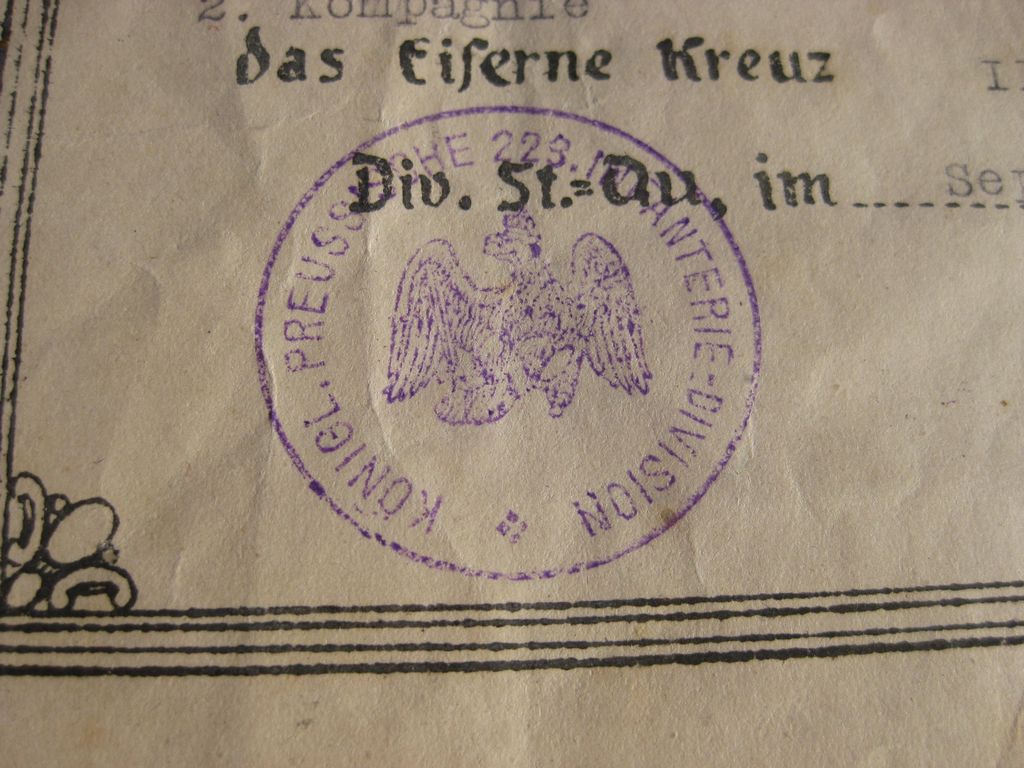 5er Ordensspange Eisernes Kreuz 1914 Oldenburg Infanterie Regiment 173 Orden 1.Weltkrieg Preußen