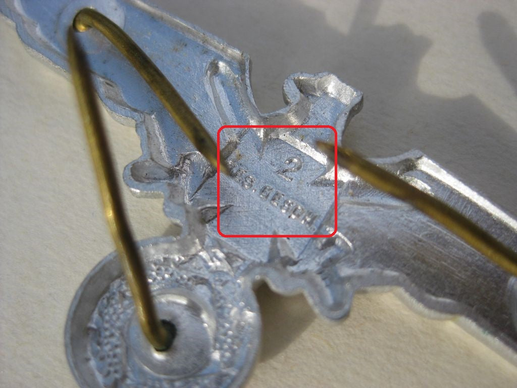 Mützenadler zur Schirmmütze des Kriegerbund (DRKB) Mint Condition