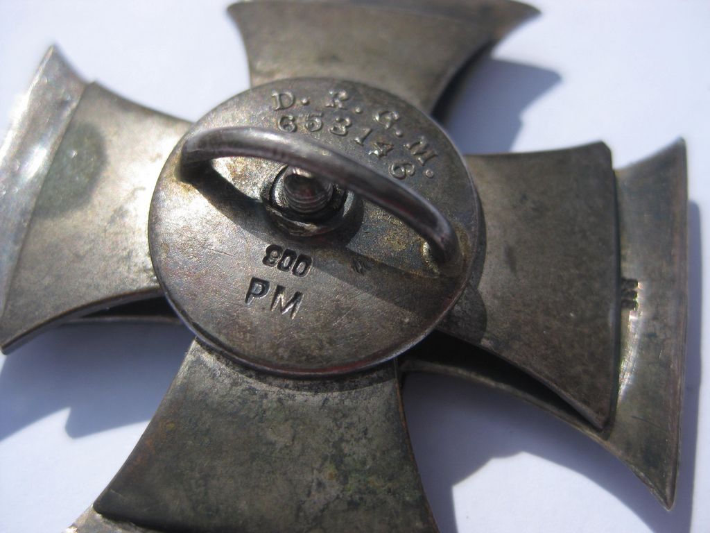 Eisernes Kreuz 1.Klasse von 1914 an SCHRAUBSCHEIBE (EK1/14)