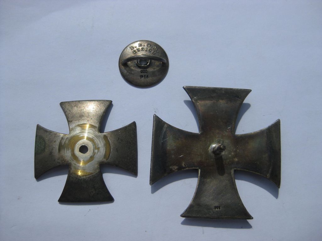 Eisernes Kreuz 1.Klasse von 1914 an SCHRAUBSCHEIBE (EK1/14)