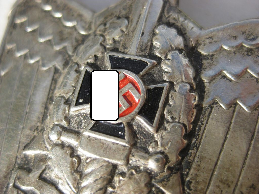 Mützenadler zur Schirmmütze des Kriegerbund (NSKOV) 3.Reich Hoheitsadler  Mint Condition)