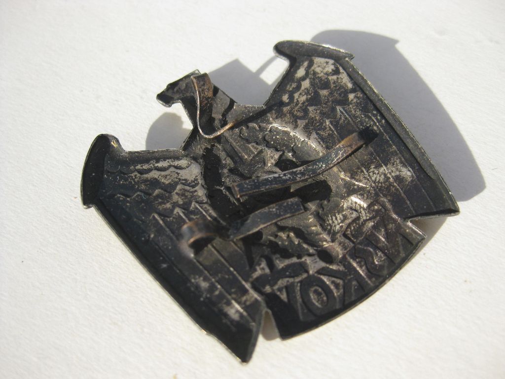 Mützenadler zur Schirmmütze des Kriegerbund (NSKOV) 3.Reich Hoheitsadler  Mint Condition)
