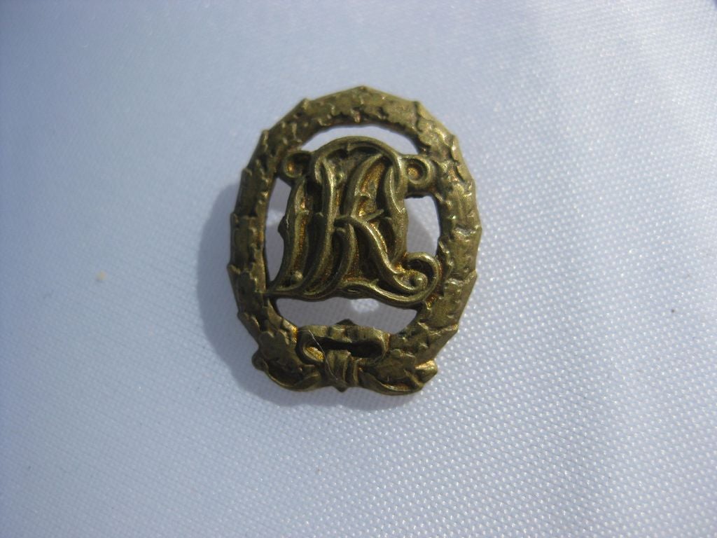 DRL - Sportabzeichen in Gold Miniatur Hersteller: Steinhauer &amp; Lück in Lüdenscheid