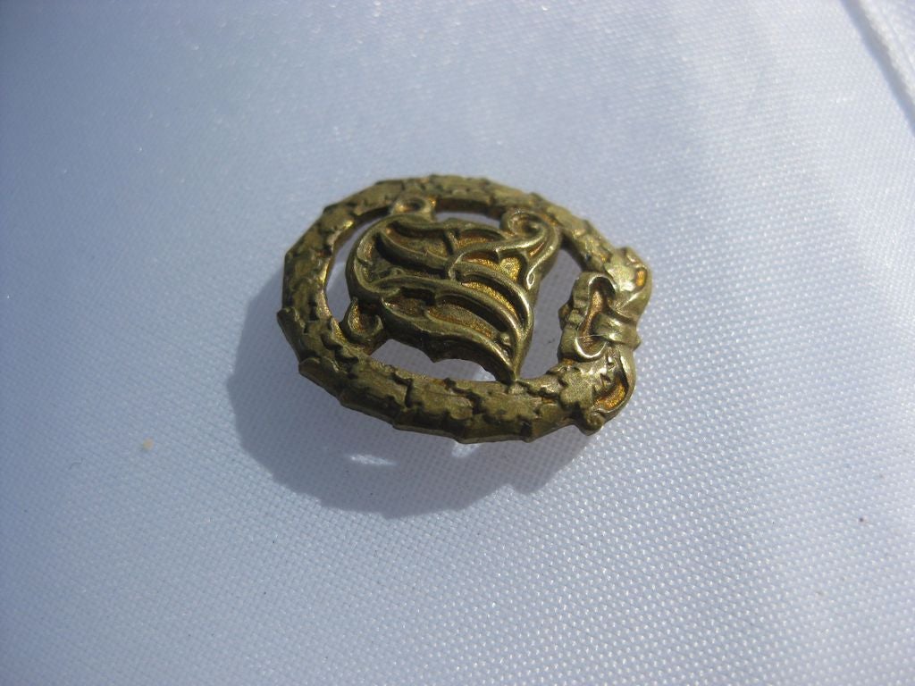 DRL - Sportabzeichen in Gold Miniatur Hersteller: Steinhauer &amp; Lück in Lüdenscheid