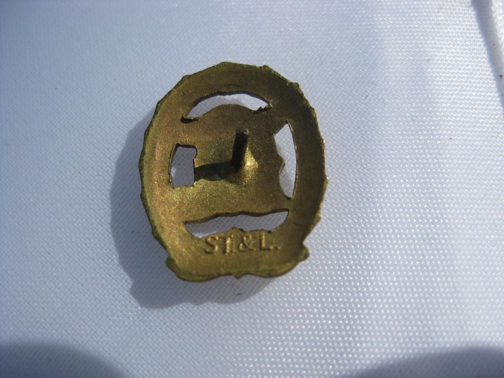 DRL - Sportabzeichen in Gold Miniatur Hersteller: Steinhauer &amp; Lück in Lüdenscheid