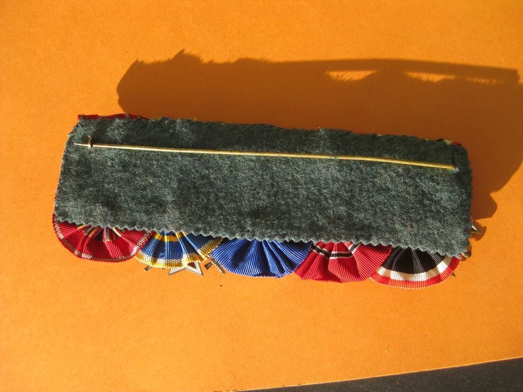 5er Ordensspange Kriegsverdienstkreuz Orden Wehrmacht Ostmedaille Polizei Dienstauszeichnung HEER Rumänien Ritterkreuz 2.Weltkrieg