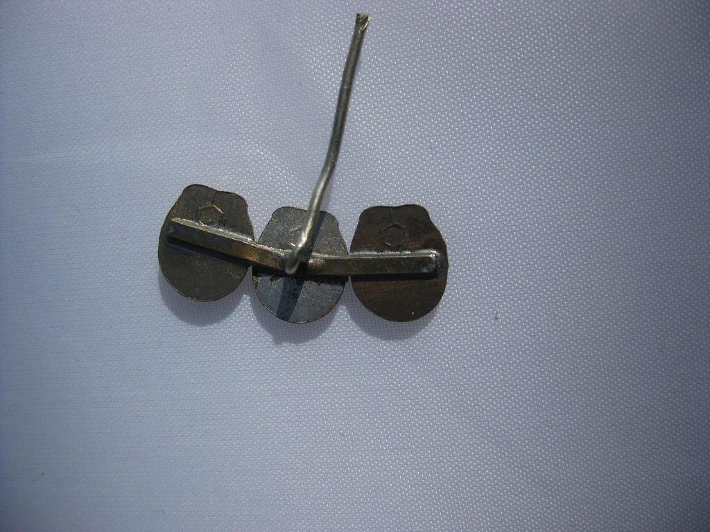 3er Spange DRL - Sportabzeichen in Gold Silber und Bronze als Miniatur Abzeichen Ordensspange