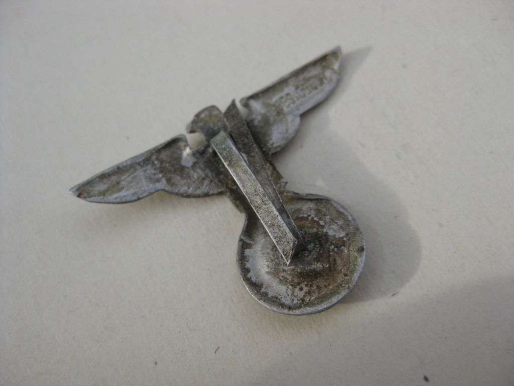 SS und SA - Mützenadler für Schaftmütze 1.Modell Hoheitsadler Hoheitszeichen Schirmmütze 3.Reich